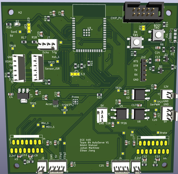 AutoServe autonomous delivery robot